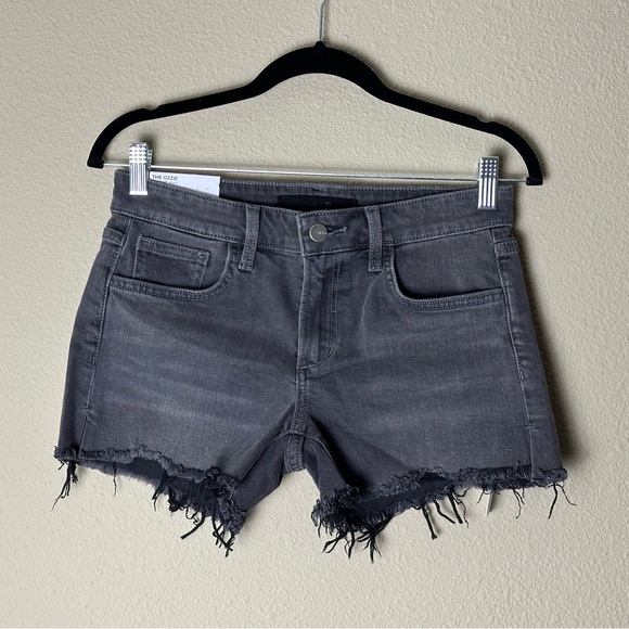 JOE'S JEANS OZZIE CUT OFF SHORT VINTAGE STRETCH BLACK 25 - Picture 2 of 2